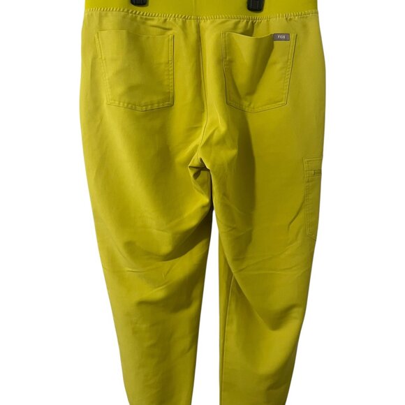 Figs Scrub Set Limeade Catarina Top & Zamora Pants Size Large - Picture 7 of 7